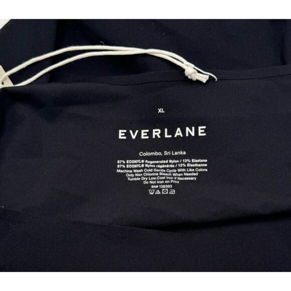 Everlane The Barely There ReNew Hipster Black NWT XL - Picture 5 of 5